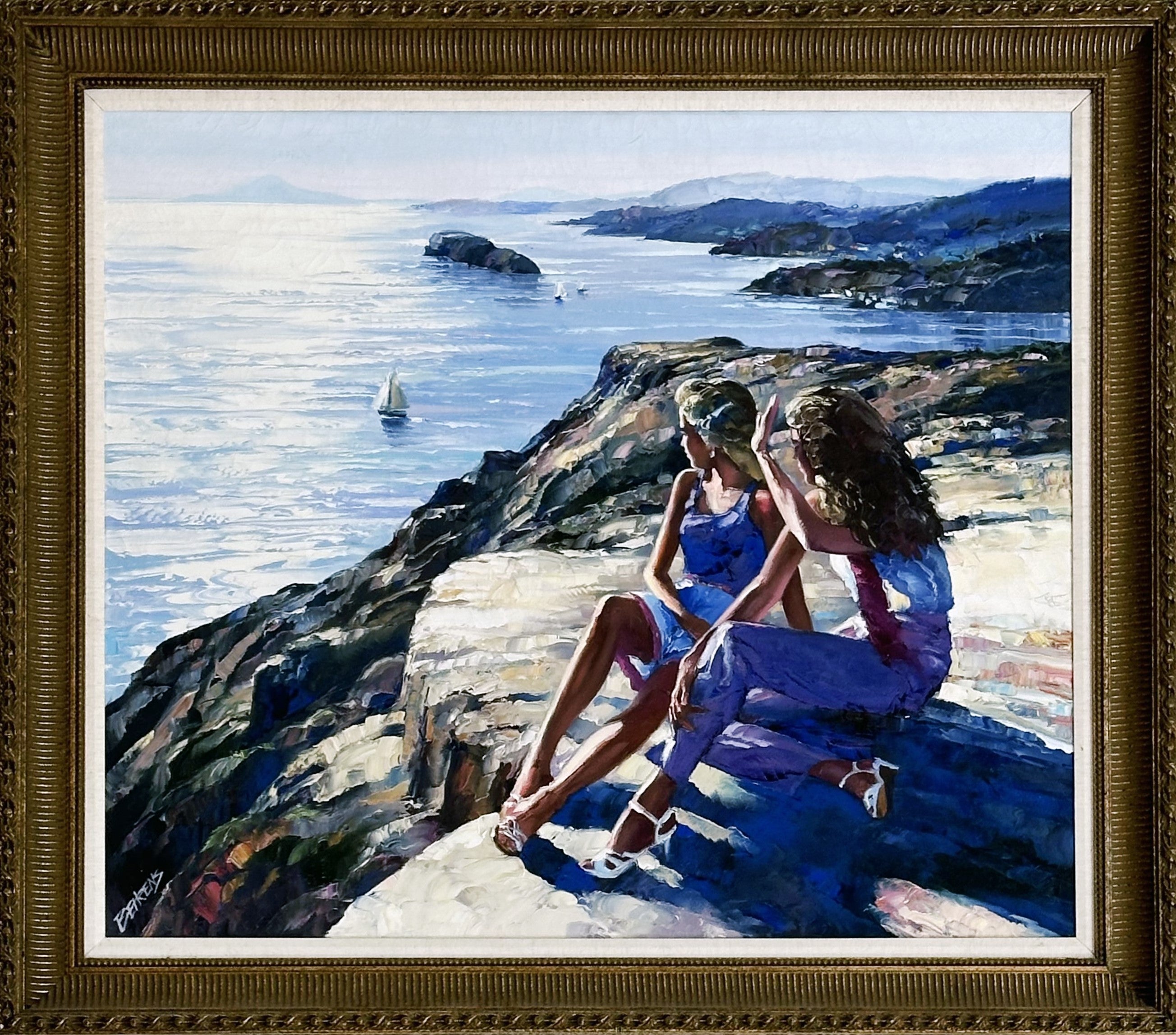 Howard Behrens Original Oil on Canvas