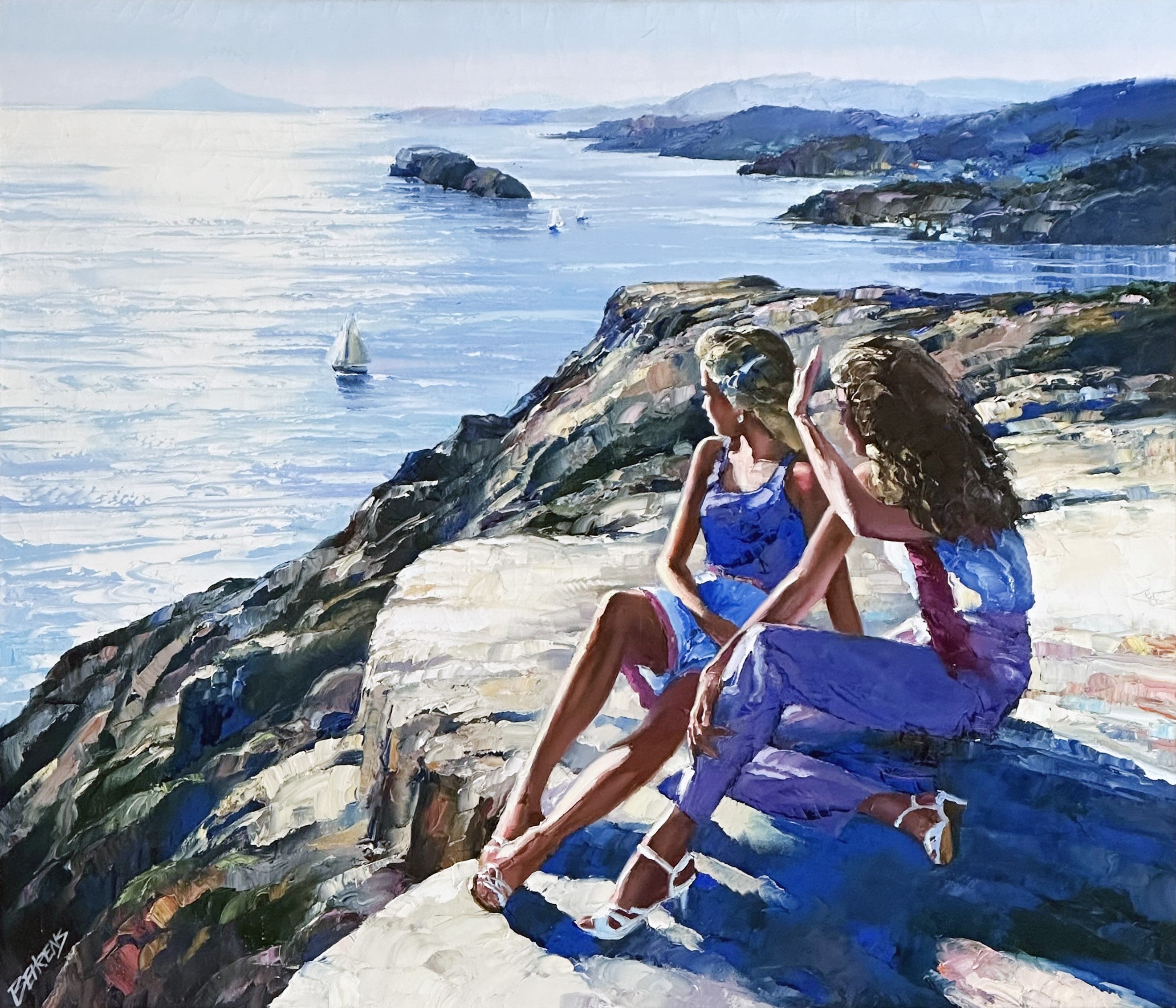 Howard Behrens Original Oil on Canvas